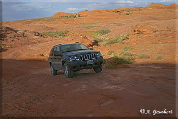Grand Cherokee auf Tour